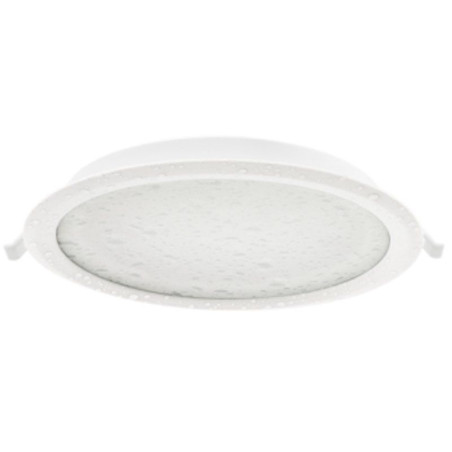 Downlight iglux ig-54-7r-f/ circular/ ø115 x 29.5mm/ potencia 7w/ 640 lúmenes/ 6000ºk/ blanco